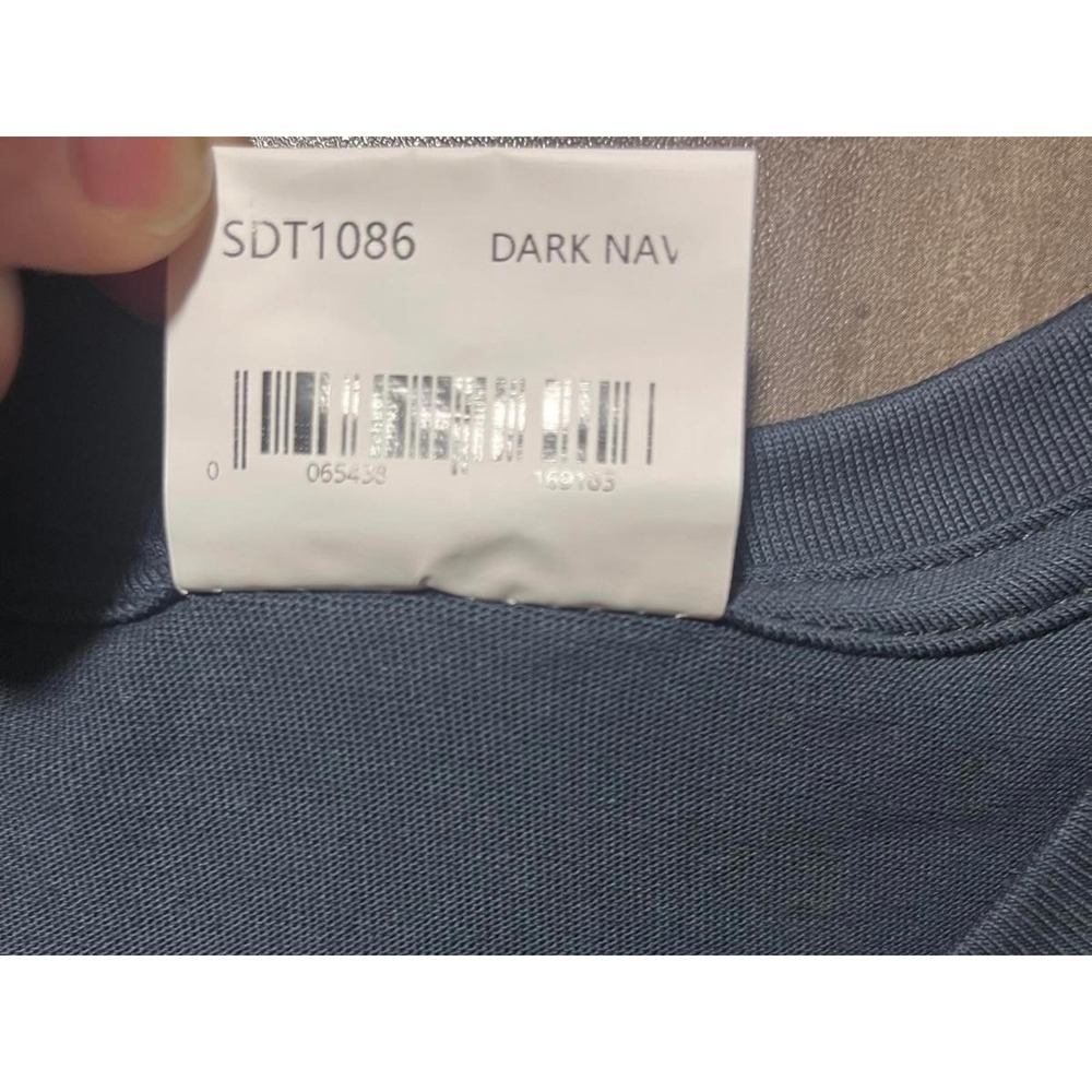 Lucid Blanks Navy T Shirt Mens Large Brand New 100% Cotton SDT1086 - Picture 3 of 4